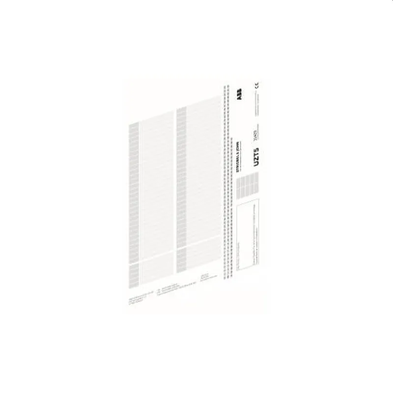 ABB Striebel & John Beschriftungs-System UZT5 zu UK6000 2CPX031429R9999