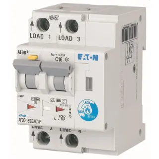 Eaton Electric Schutzschalter AFDD-16/2/C/003-F 2p C16A 30mA Typ F