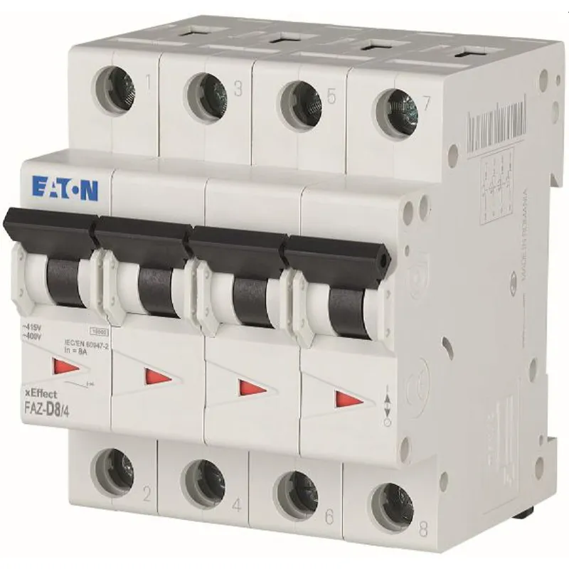 Eaton Electric Leitungsschutzschalter, Automat FAZ-D8/4