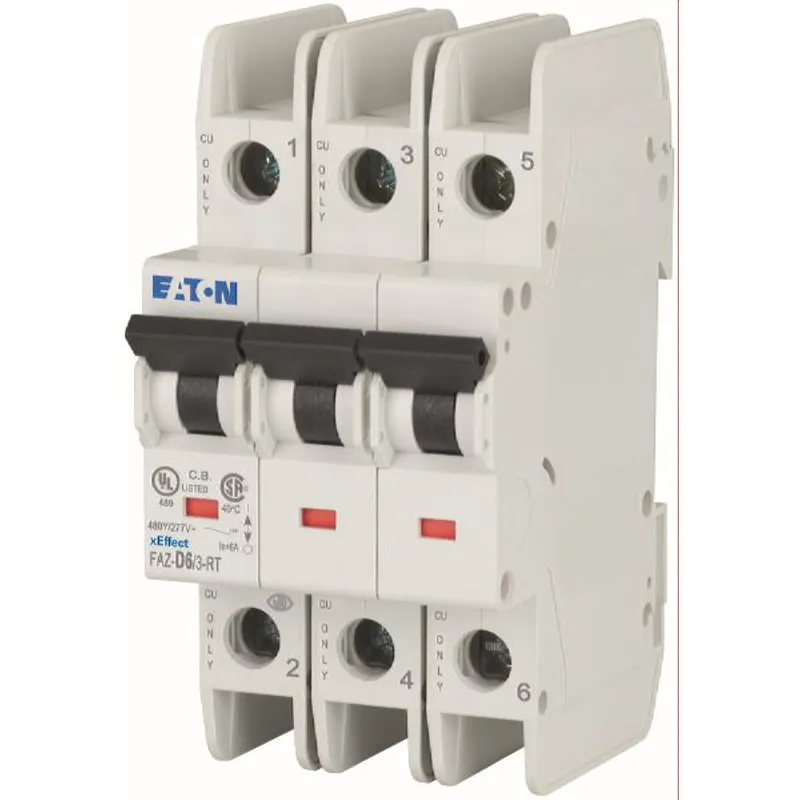 Eaton Electric Leitungsschutzschalter, Automat FAZ-D6/3-RT