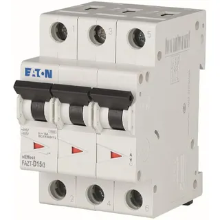Eaton Electric Leitungsschutzschalter, Automat FAZT-D15/3