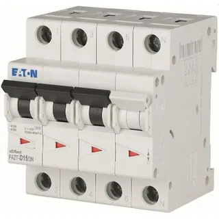 Eaton Electric Leitungsschutzschalter, Automat FAZT-D15/3N