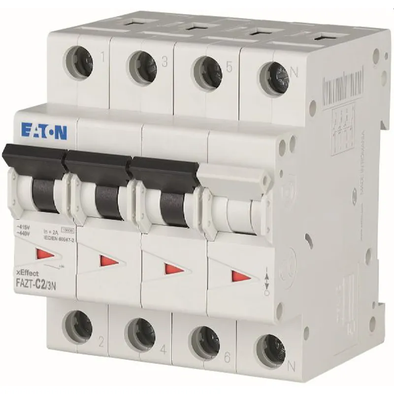 Eaton Electric Leitungsschutzschalter, Automat FAZT-C2/3N