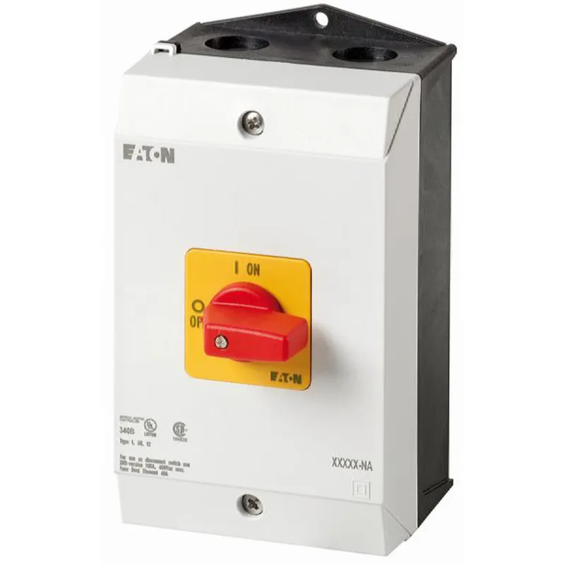 Eaton Electric Ein-Aus-Schalter P1-32/I2-RT-NA Aufbau