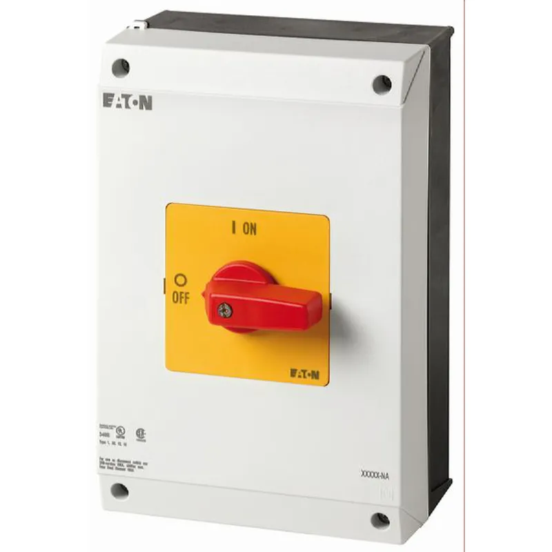 Eaton Electric Ein-Aus-Schalter P3-63/I4-RT-NA Aufbau