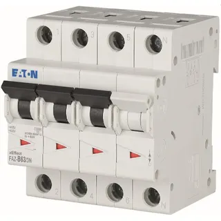 Eaton Electric Leitungsschutzschalter, Automat FAZ-B63/3N