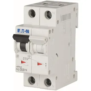 Eaton Electric Leitungsschutzschalter, Automat FAZ-C0,5/1N