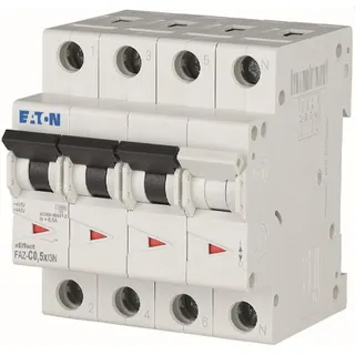 Eaton Electric Leitungsschutzschalter, Automat FAZ-C0,5/3N