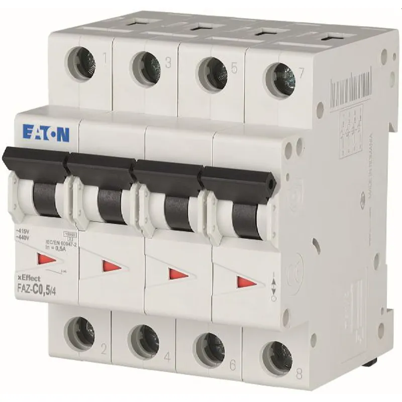 Eaton Electric Leitungsschutzschalter, Automat FAZ-C0,5/4