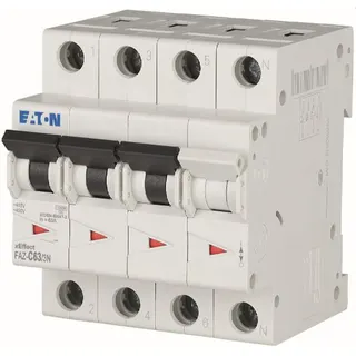 Eaton Electric Leitungsschutzschalter, Automat FAZ-C63/3N