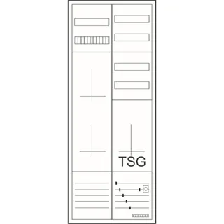 Eaton Electric Komplettschrank ZSD-2Z1TV-1400-A
