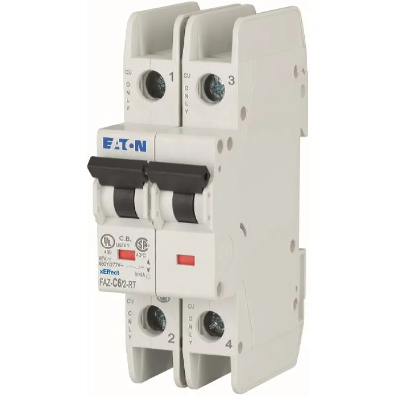 Eaton Electric Leitungsschutzschalter, Automat FAZ-C6/2-RT