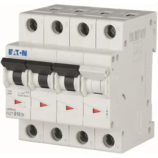 Eaton Electric Leitungsschutzschalter, Automat FAZT-B16/3N