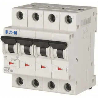 Eaton Electric Leitungsschutzschalter, Automat FAZ-C10/4