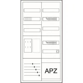 Eaton Electric Komplettschrank ZSD-ZV-1100-BKE-I/APZ/B