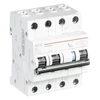 AEG FI/LS-Schalter DMA63N+C25/030 6kA 3pol.+N C25 30mA
