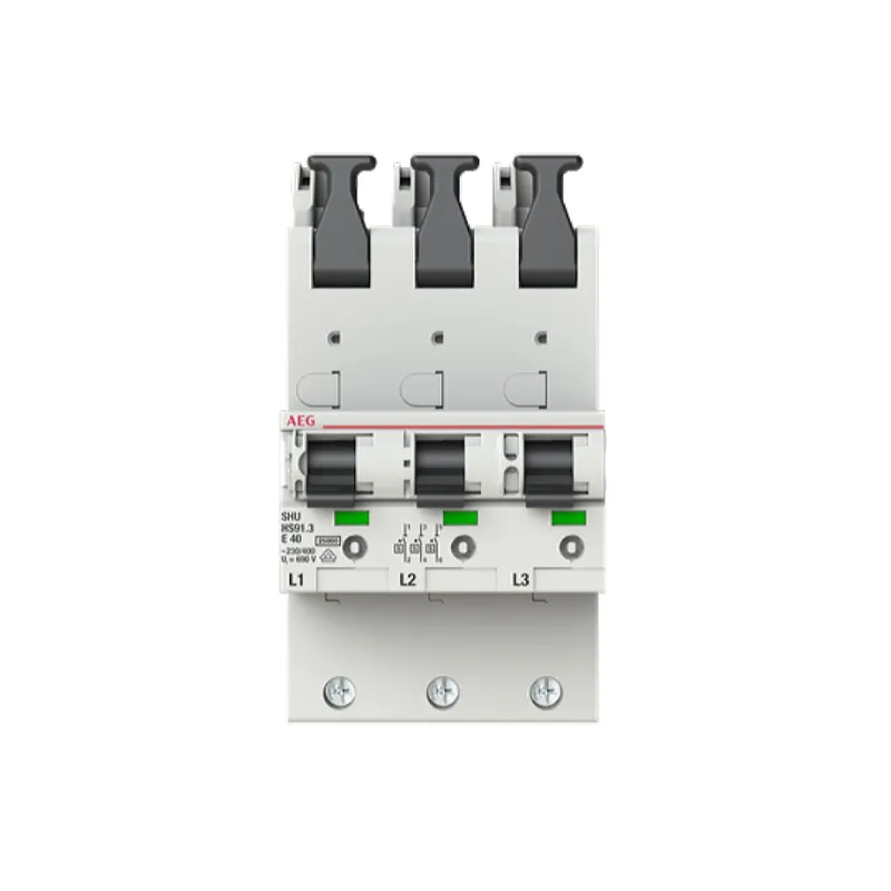 AEG Hauptleitungsschutzschalter HS91.3E40SAV SHU 25kA E40A 3x1pol.