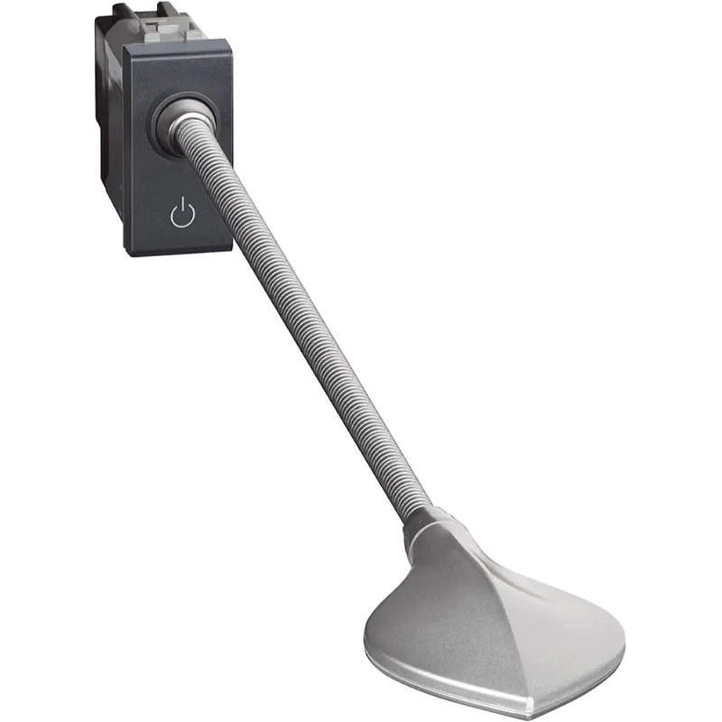 Bticino Leseleuchte, Bettleseleuchte 3,3W-LED flex. Hals ANTH