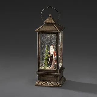 Gnosjö LED-Schneelaterne 2888-000 Weihnachtsmann