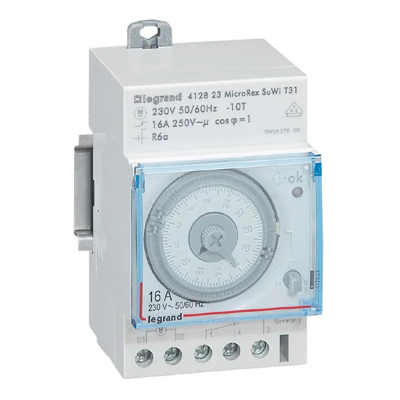 Legrand Zeitschaltuhr 412823 T31 Tages Plug&Play