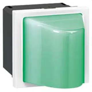 Legrand Signalleuchte 078572 MSC gn 230V 2mod ws
