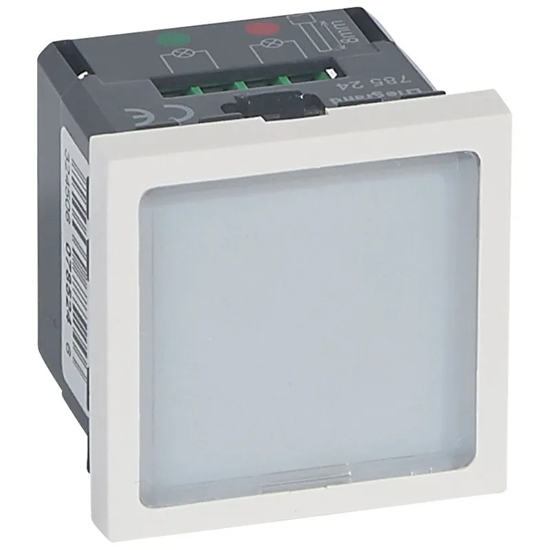 Legrand Signalleuchte 078524 MSC rot+grün 2x2mod ws
