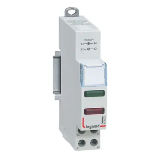 Legrand Meldeleuchte 412931 CX3 GN+rot 110/400V