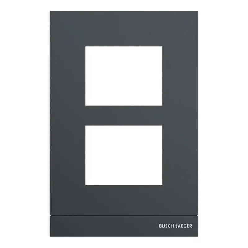 Busch-Jaeger Frontplatte 41392CF-B-03 Audio 1/2