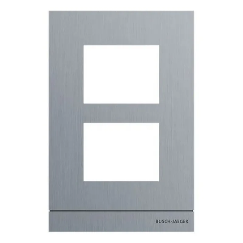 Busch-Jaeger Frontplatte 41392CF-S-03 Audio 1/2