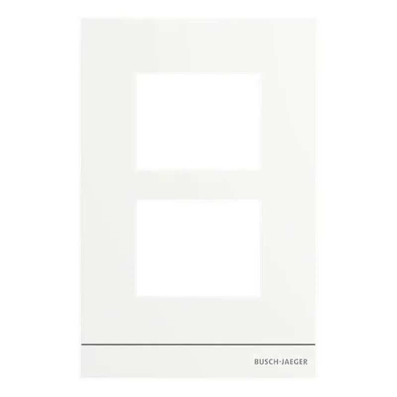 Busch-Jaeger Frontplatte 41392CF-W-03 Audio 1/2
