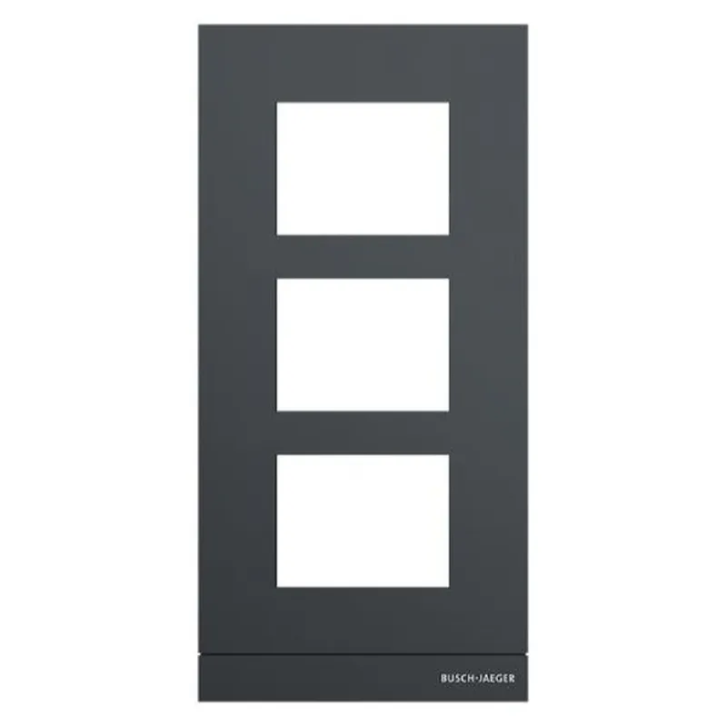 Busch-Jaeger Frontplatte 41393CF-B-03 Audio 1/3