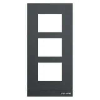 Busch-Jaeger Frontplatte 41393CF-B-03 Audio 1/3