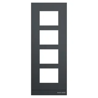 Busch-Jaeger Frontplatte 41394CF-B-03 Audio 1/4