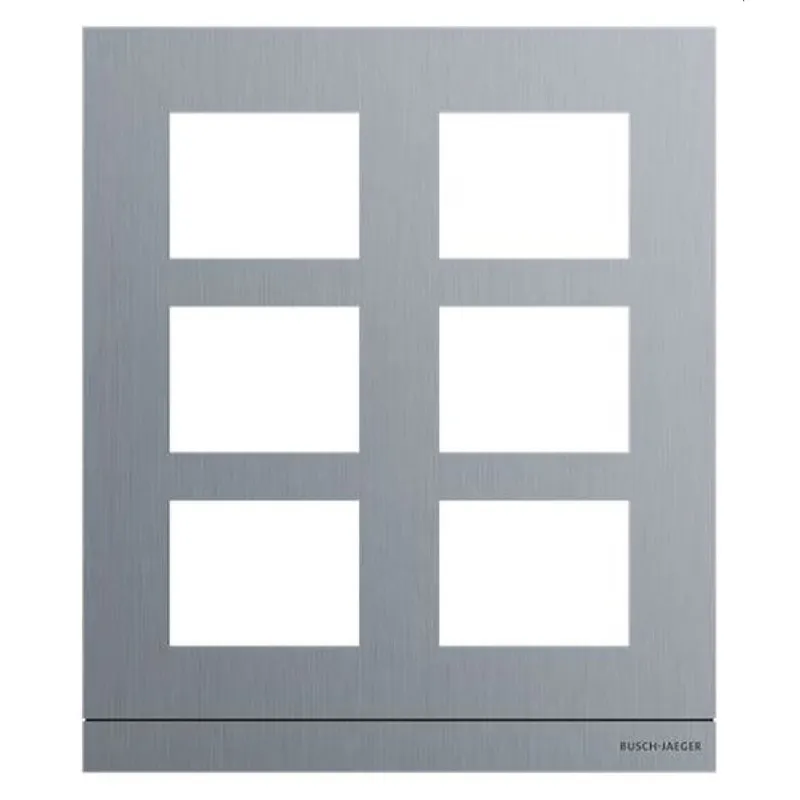 Busch-Jaeger Frontplatte 41396CF-S-03 Audio 2/3