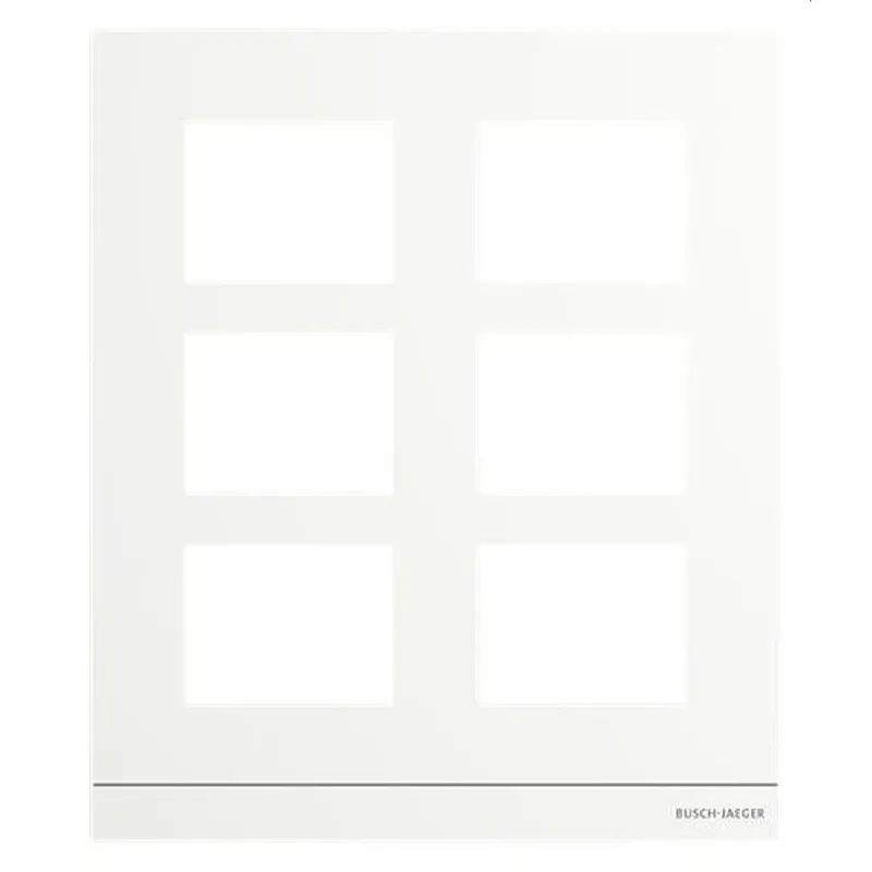 Busch-Jaeger Frontplatte 41396CF-W-03 Audio 2/3