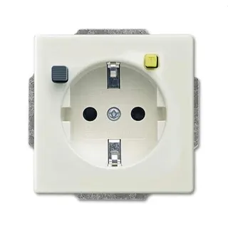 Busch-Jaeger FI-Schutz-Steckdose 3120 EUCB-82 elfenbeinweiß