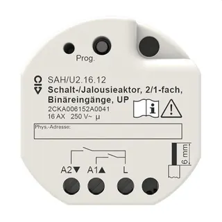 Busch-Jaeger Jalousieaktor SAH/U2.16.12 1-fach