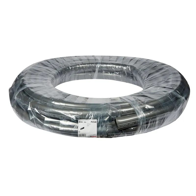 Legrand Schlauch 387348 PVC 40 grau