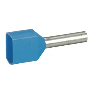 Legrand Aderendhülse, Adernendhülse 037687 2 x 0,75mm blau