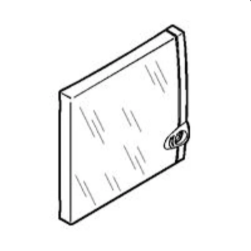 Legrand Tür 001338 transp F. 8/9Modu