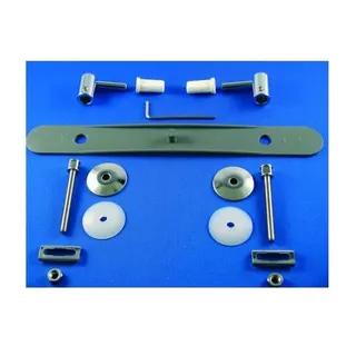 Keramag Scharniere passend zu 4U WC-Sitz 574400 verchromt