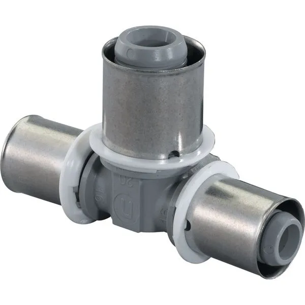 Uponor S-Press Verbund-T-Stück, PPSU, reduziert
