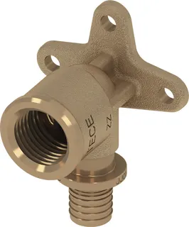 TECEflex Wandscheibe IG, Rotguss (16 mm x 1/2")