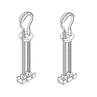 Villeroy & Boch Kippstrippanker für WC-Sitz (Hommage, Aveo, Amadea, La Belle, Lifetime, Sentique, Architectura Slim, Subway, Subway Slim, Subway Compact)