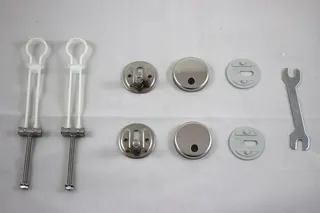 Villeroy & Boch Scharniersatz mit Quickrelease für WC-Sitz (Hommage, La Belle, Subway, Subway Compact)