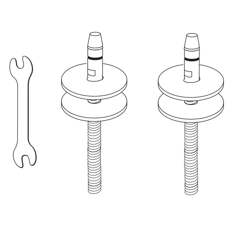 Villeroy & Boch Scharniersatz für WC-Sitz (Legato, Venticello)