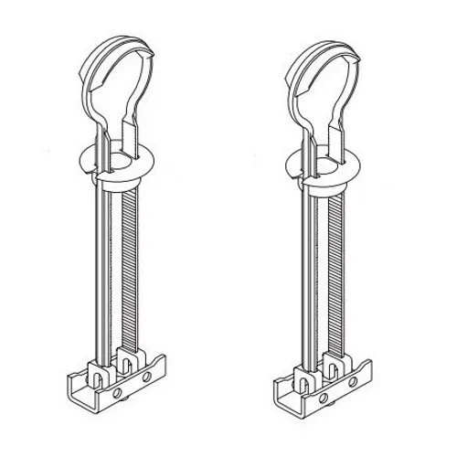 Villeroy & Boch Kippstrippanker für WC-Sitz (Joyce, Joyce Slim, Vivia, Subway 2.0 Slim)