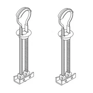 Villeroy & Boch Kippstrippanker für WC-Sitz (Joyce, Joyce Slim, Vivia, Subway 2.0 Slim)