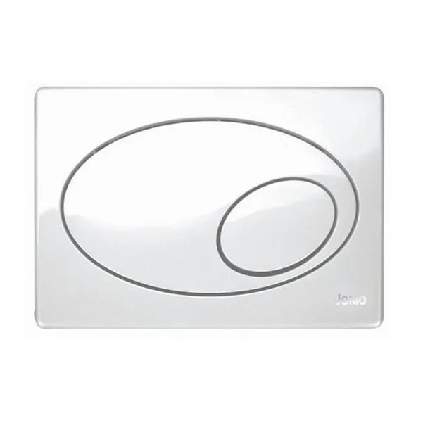 Jomo Classic Betätigungsplatte zu Wandeinbau-Spülkasten SLK, weiß