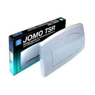 Jomo Betätigungsplatte mit 2-Mengen-Spülung zu Wandeinbau-Spülkasten TSR, weiß